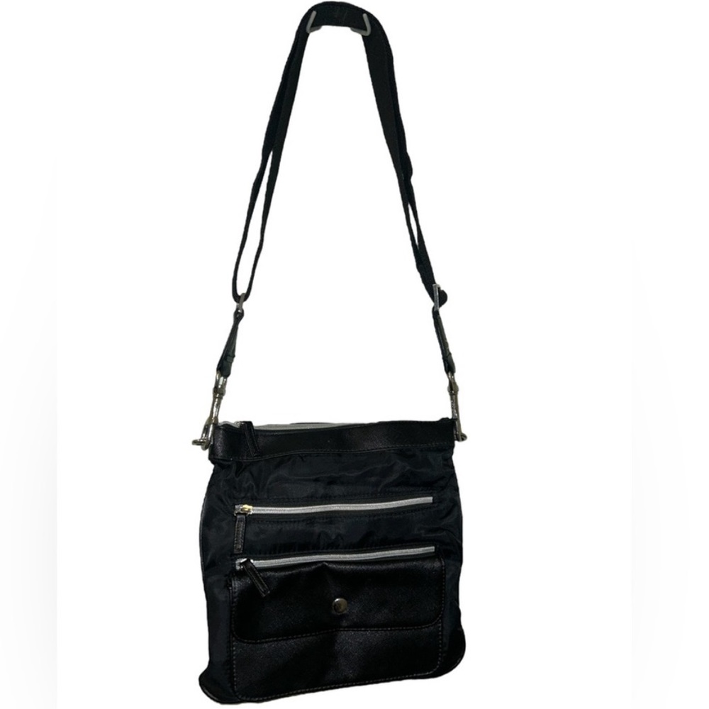 Chico’s Black Nylon Crossbody Bag